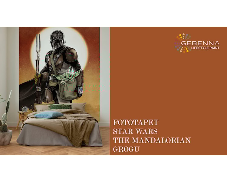 Fototapet Star Wars The Mandalorian Grogu